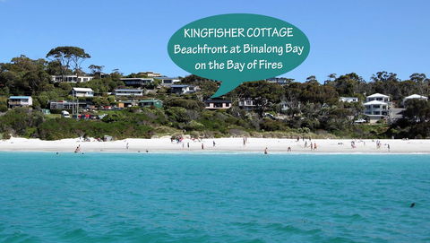 KINGFISHER COTTAGE Beachfront At The Binalong Bay - Holiday Sunshine Coast 16