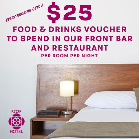 The Rose Hotel & Motel - Sunshine Coast Tourism 3