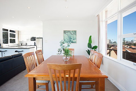 View Of Manly Pines And Waves From Large Apartment - Sunshine Coast Tourism 2