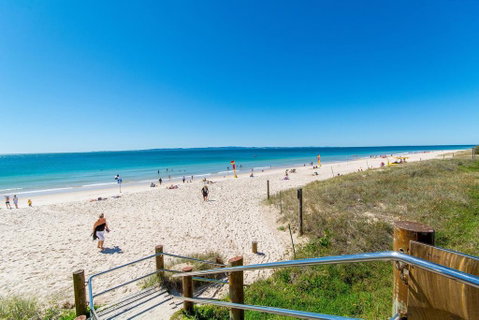 Views Of Moreton Island From Balcony At Beachside Haven Rickman Pde, Woorim - Sunshine Coast Tourism 3