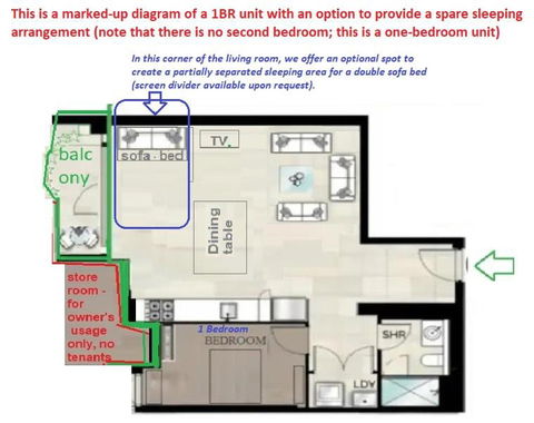 Amazing 1 Bedroom Apt With Large Living & Extra Sleeping Space -up To 5 Ppl Plus Gym Jacuzzi Spa Pool Sauna And Garden With BBQ - Holiday Sunshine Coast 4