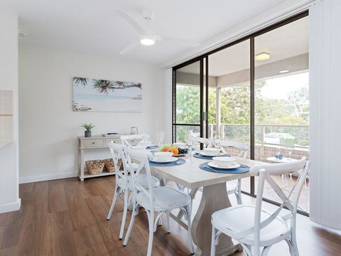 3 'Bangalee' 41 Soldiers Point Rd - Fantastic Waterfront Unit With Pool, WIFI & Chromecast - Sunshine Coast Tourism 0