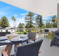 Bathers at the Beach - across from Surf Beach - Holiday Sunshine Coast