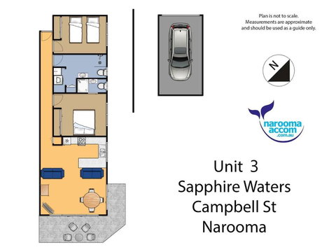 Sapphire Waters Unit 3 - Holiday Sunshine Coast 2