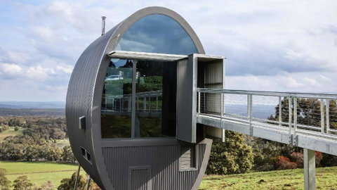 Worlds Only Sky Barrel On Edge Of Extinct Volcano - Sunshine Coast Tourism 1