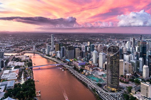 Brisbane City - Private Helicopter Sunset Flight - 25min - Holiday Sunshine Coast 4