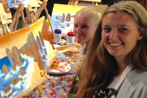 Friday Night 2 For 1 Paint And Sip Art Sessions - Sunshine Coast Tourism 0