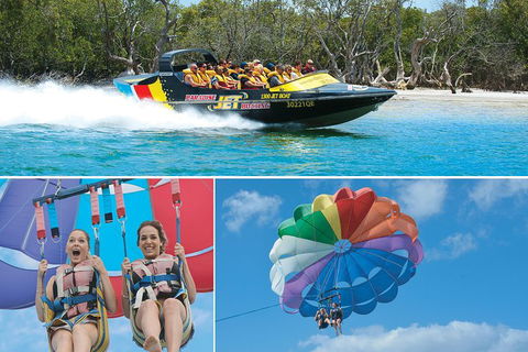 Gold Coast Jetboat And Parasail Combo - For 2 People - Holiday Sunshine Coast 1