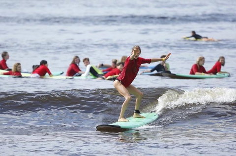 Group Surfing Lessons Kool Katz 1 Day - Sunshine Coast Tourism 5
