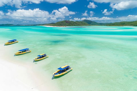 Great Barrier Reef Scenic Flight And Ocean Rafting Whitehaven Beach Day Trip - Holiday Sunshine Coast 2