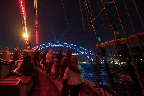 Vivid Tall Ships Dinner Cruise On Sydney Harbour - Sunshine Coast Tourism 1