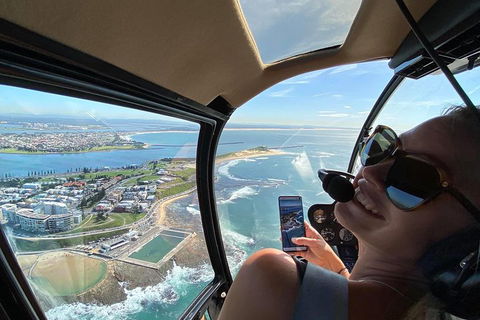 25-30 Minute Newcastle & Macquarie Helicopter Shared Flight - Sunshine Coast Tourism 5